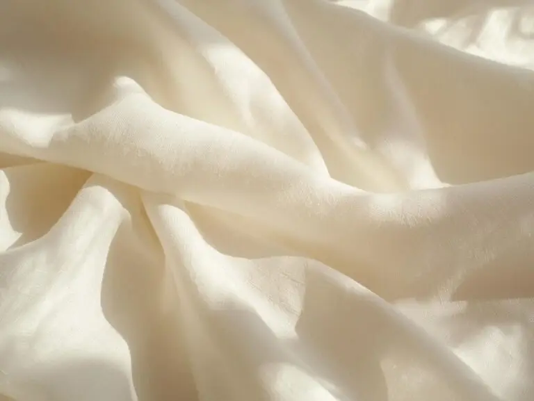 Soft Cream Linen Texture With Natural Sunlight And Subtle Shadows Luxury Feminine Aesthetic Airy Neutral Background 1 768x577