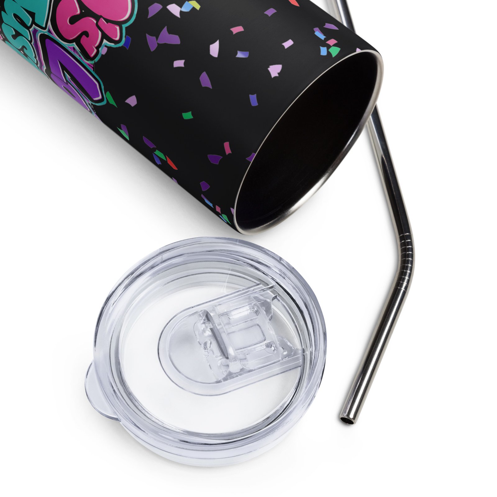 stainless-steel-tumbler-black-product-details-2-6a4afa3a9029e 90’s Love Just Hit Different Stainless Steel Tumbler - Image 5