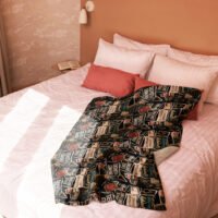 Romance Tropes & Cozy Chapters Throw Blanket