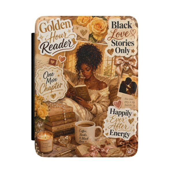 Golden Hour Reader E-Reader Case | Black Love Stories Case