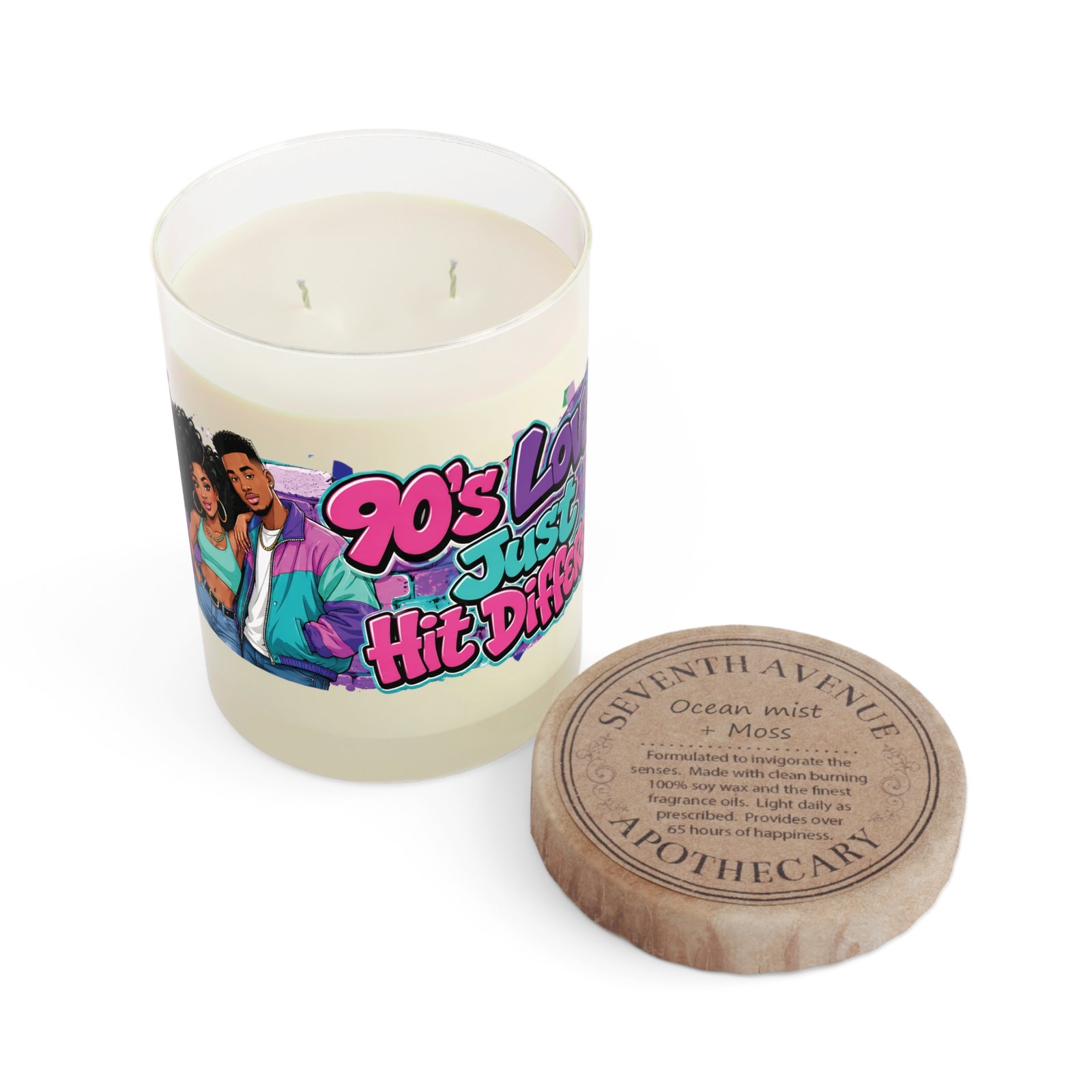1787917764399898123_2048.jpeg 90’s Love Hits Different Candle | Nostalgic Bookish Candle for Romance Readers - Image 7