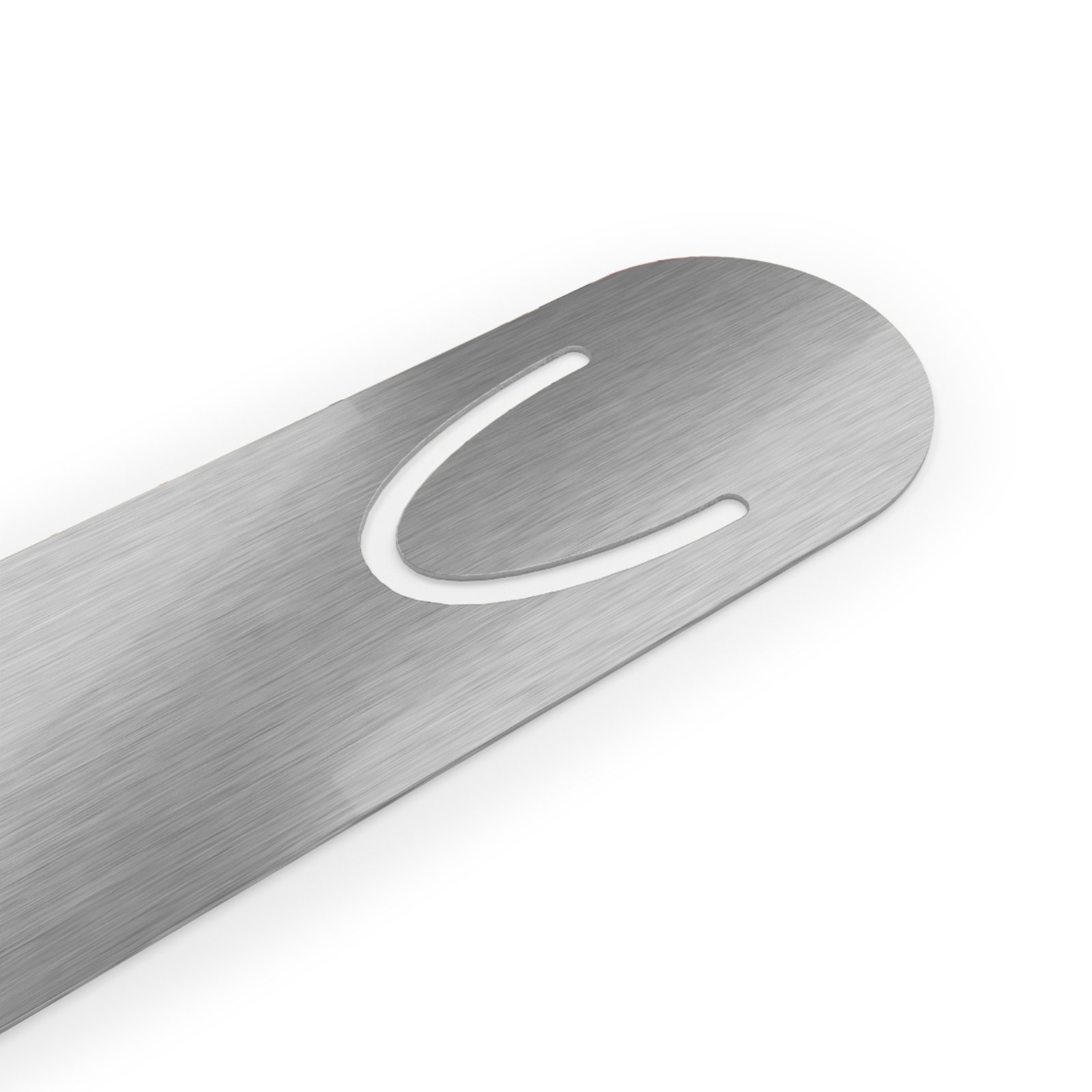 3182128760014270145_2048.jpeg Black Romance Reader Aluminum Bookmark | Cozy Bookish Gift for Romance Readers - Image 2