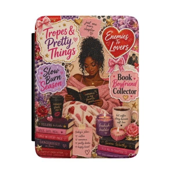 Tropes & Pretty Things Kindle Case | Romance Trope E-Reader Case