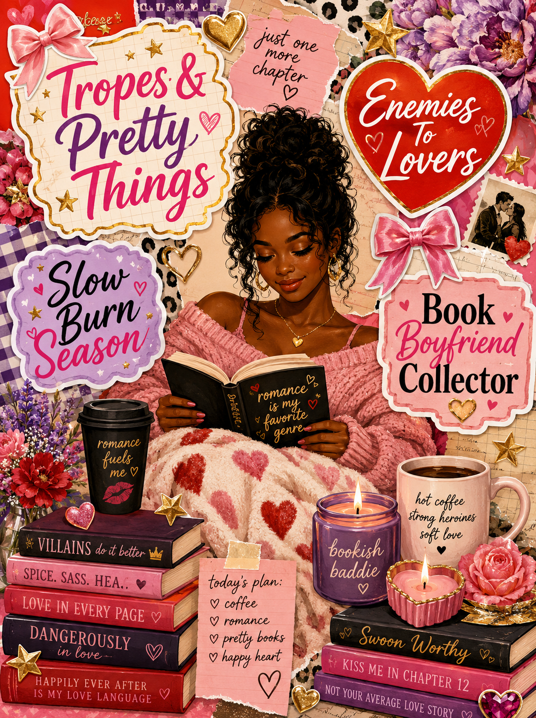 ChatGPT Image May 25, 2026, 11_33_45 PM Tropes & Pretty Things Kindle Case | Romance Trope E-Reader Case - Image 4