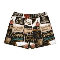 Romance Tropes Cotton Lounge Shorts