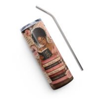 Library Card Baddie 20 oz Tumbler | Cozy Book Girlie Reading Cup