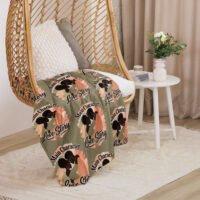Main Character Love Story Sherpa Blanket