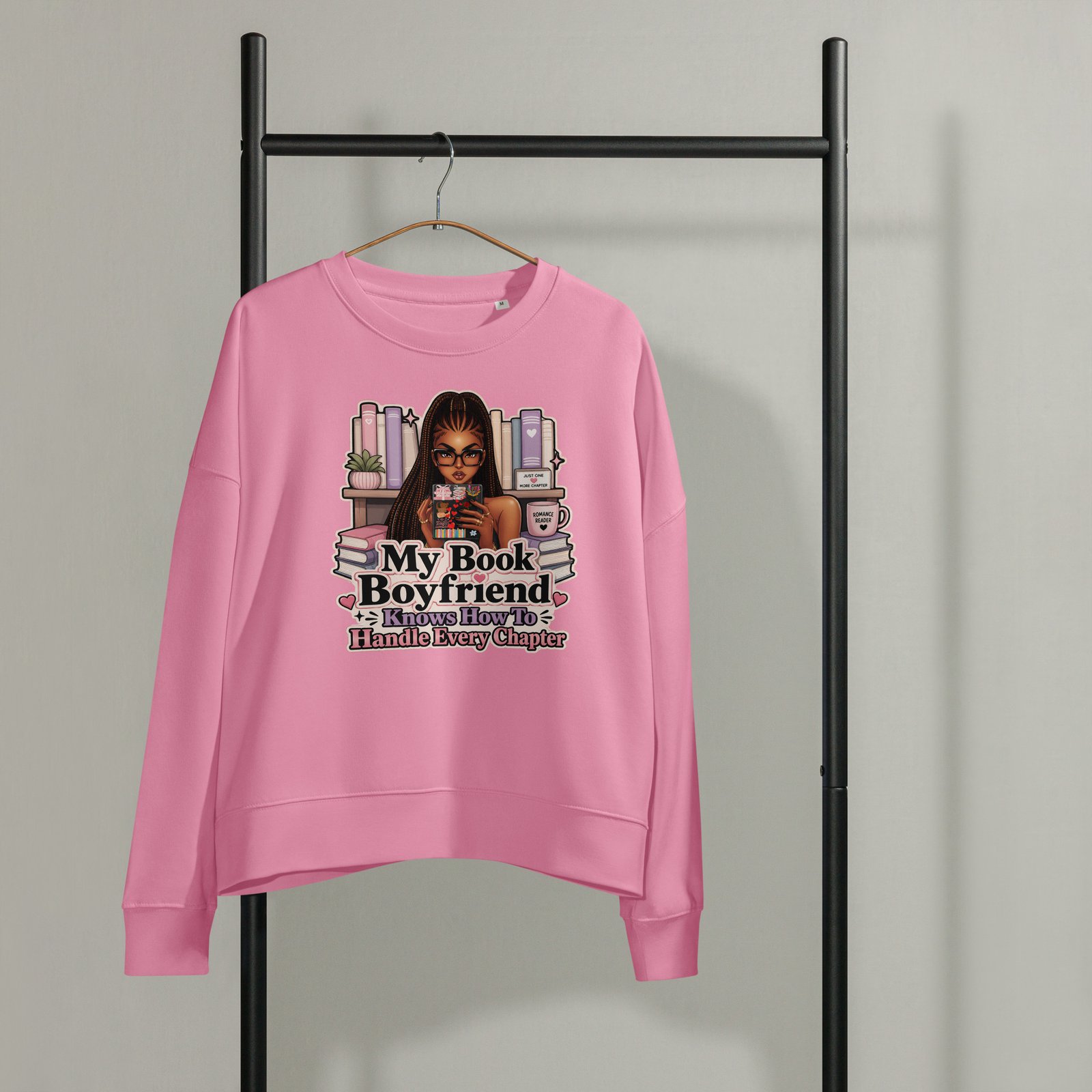 womens-organic-crew-neck-stella-alma-sweatshirt-bubble-pink-front-6a28909b83757.jpg Book Boyfriend Chapter Handler Organic Crew Neck Sweatshirt