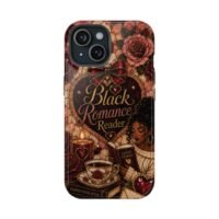 Black Romance Reader Classic Stained Glass Solid Phone Case