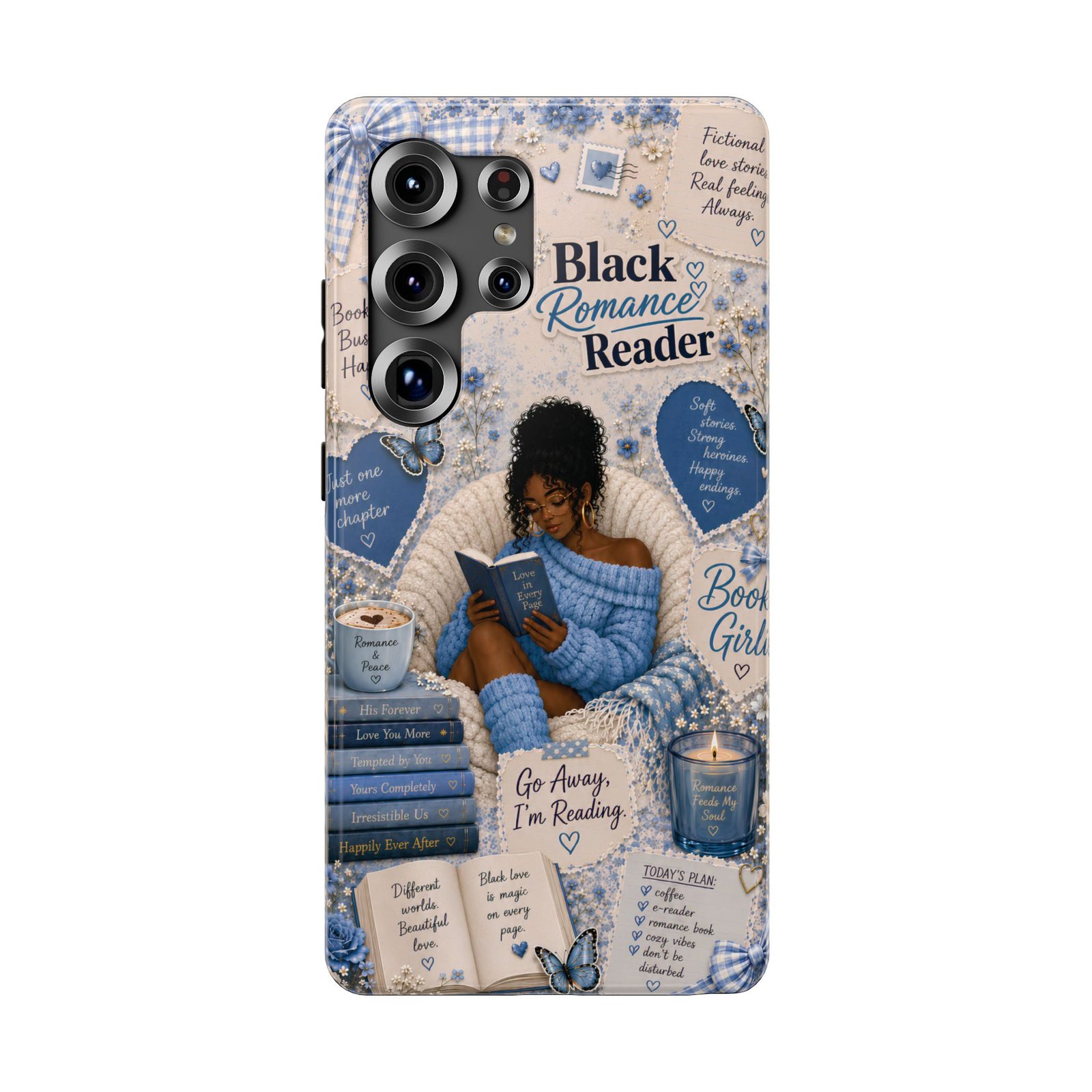 7712401328216341802_2048.jpeg Black Romance Reader Blue Cozy Collage Solid Phone Case - Image 6