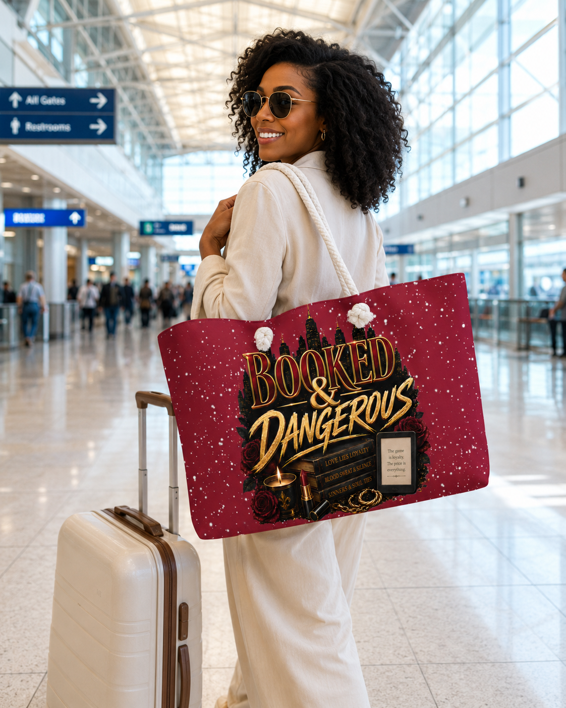 ChatGPT Image Jul 5, 2026, 07_25_00 PM Booked & Dangerous Urban Fiction Weekender Tote Bag - Image 3