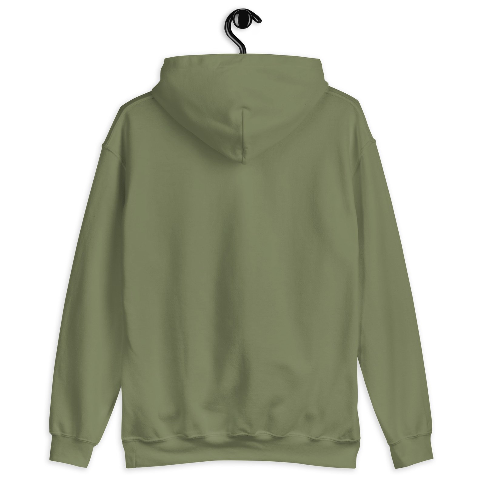 unisex-heavy-blend-hoodie-military-green-back-6a47267da110d.jpg Hoodie On, Book Open Cozy Reader Hoodie - Image 7