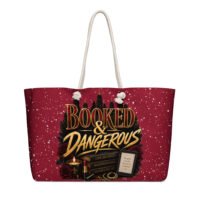 Booked & Dangerous Urban Fiction Weekender Tote Bag